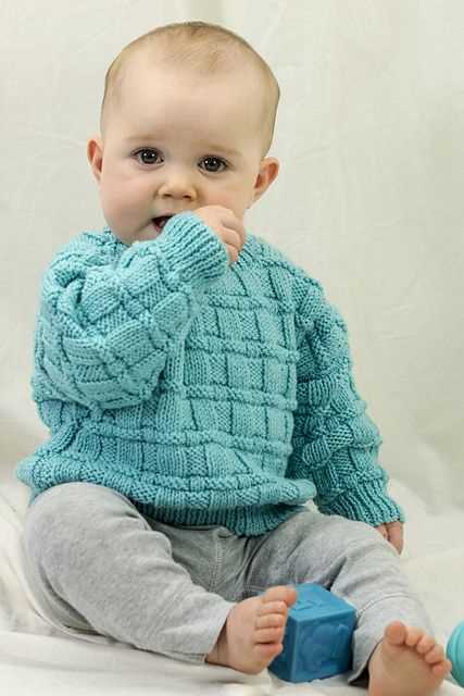 Free knitting patterns for baby boy sweaters