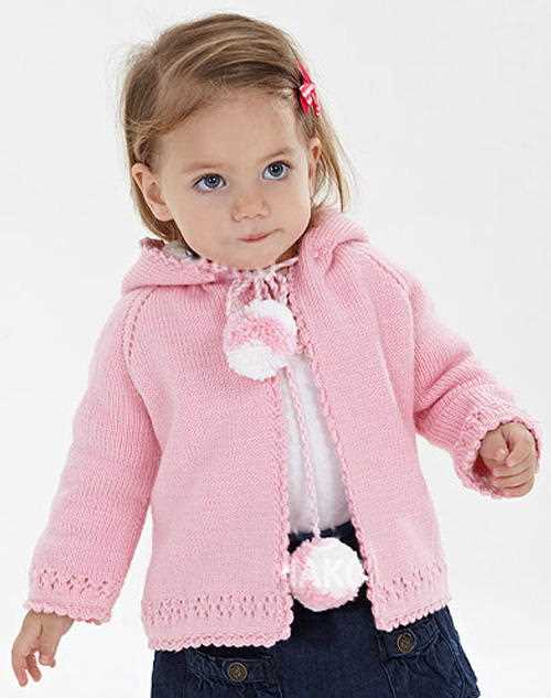Free knitting patterns for childrens hooded cardigans