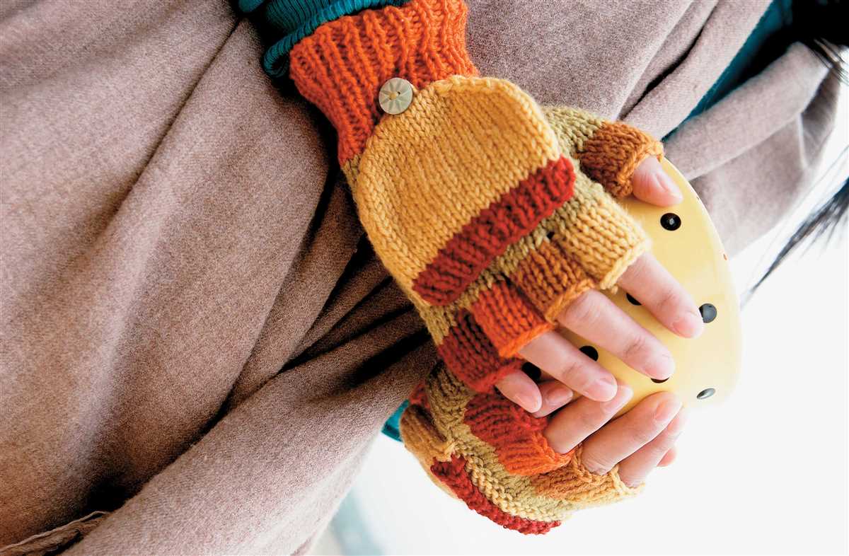 Free knitting patterns for fingerless mittens on 2 needles