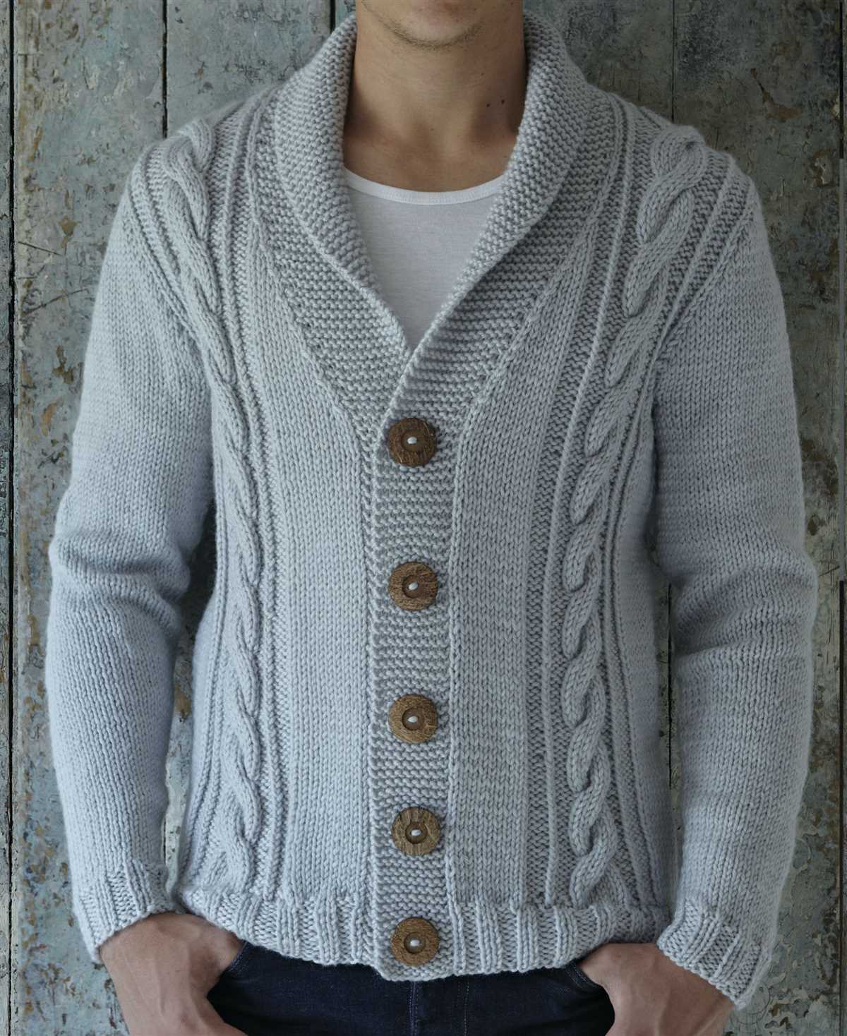 Free knitting patterns for men's cardigans