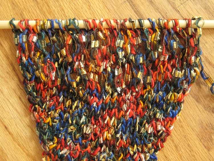 Free knitting patterns for ribbon yarn