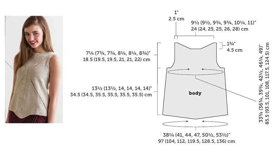 Free knitting patterns for tank tops