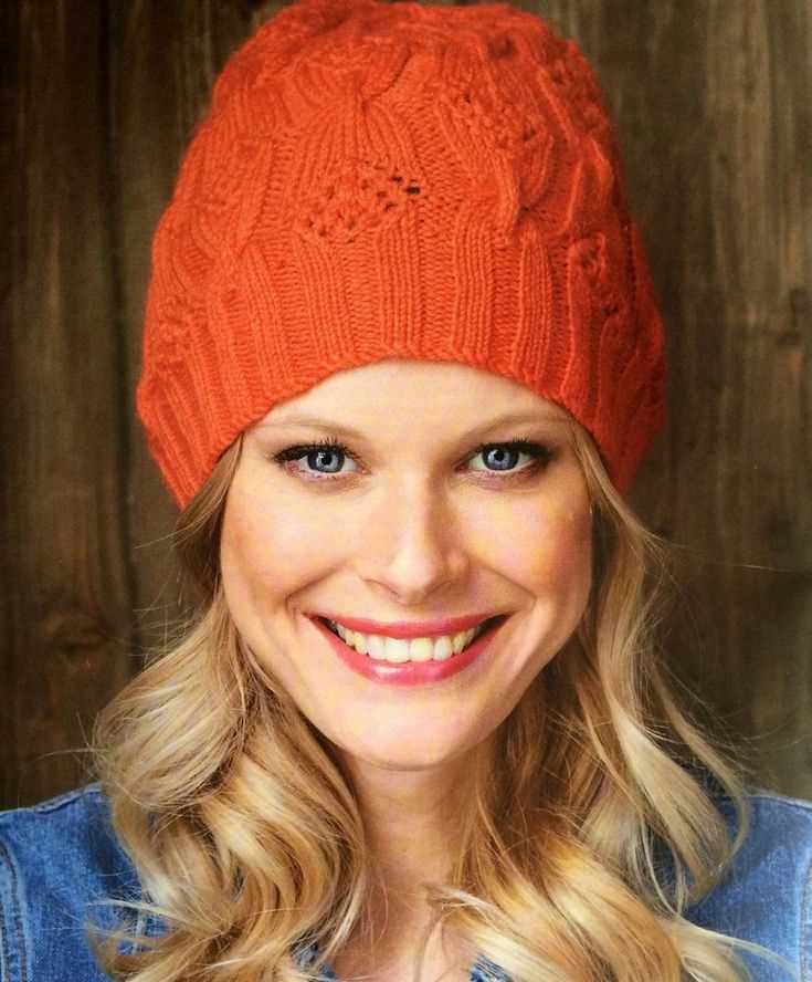 Free ladies beanie knitting pattern