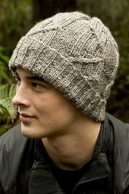 Free men's beanie knitting pattern