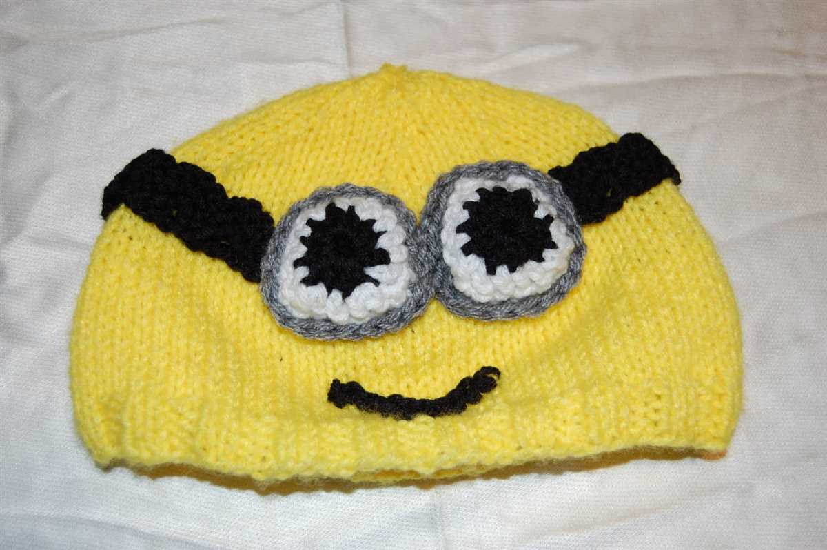 Free minion knitting pattern