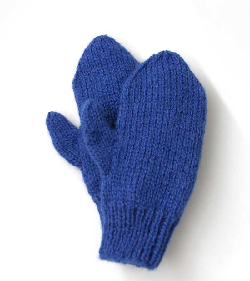 Free mittens knitting pattern easy