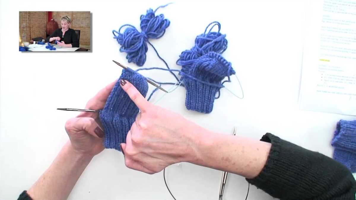 Free pattern for knitting socks on two circular needles