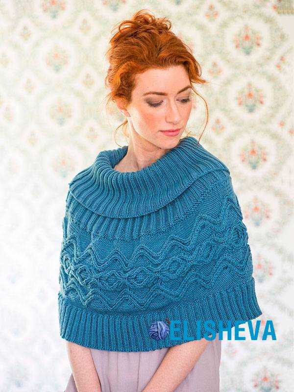 Free poncho knitting patterns for ladies