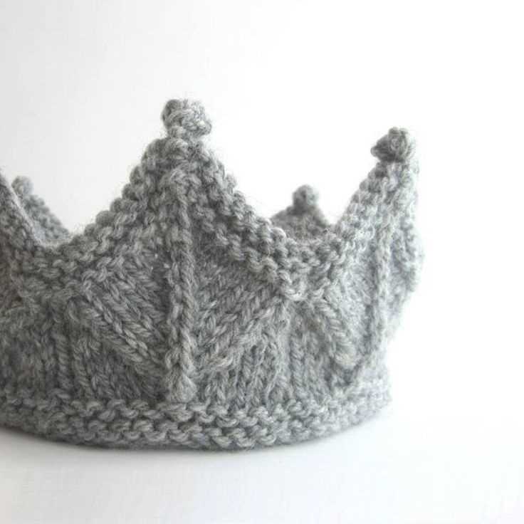 Free princess crown knitting pattern