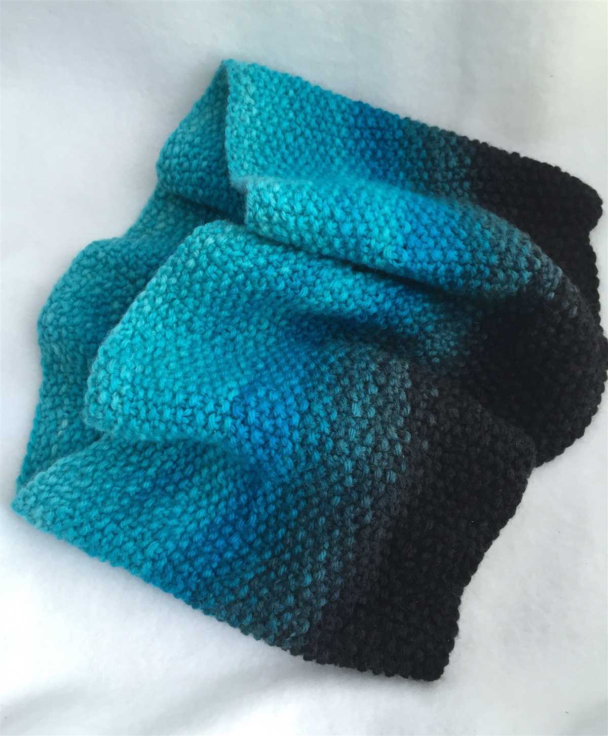 Free scarf knit pattern
