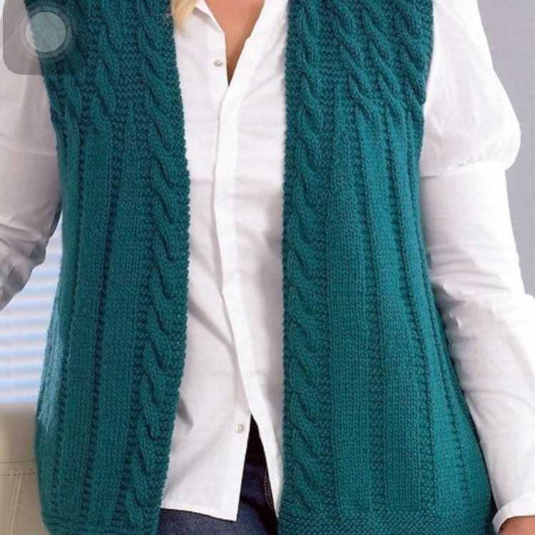 Free vest knitting pattern
