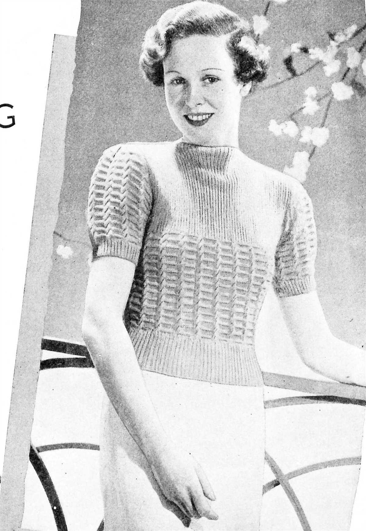 Free vintage knitting pattern