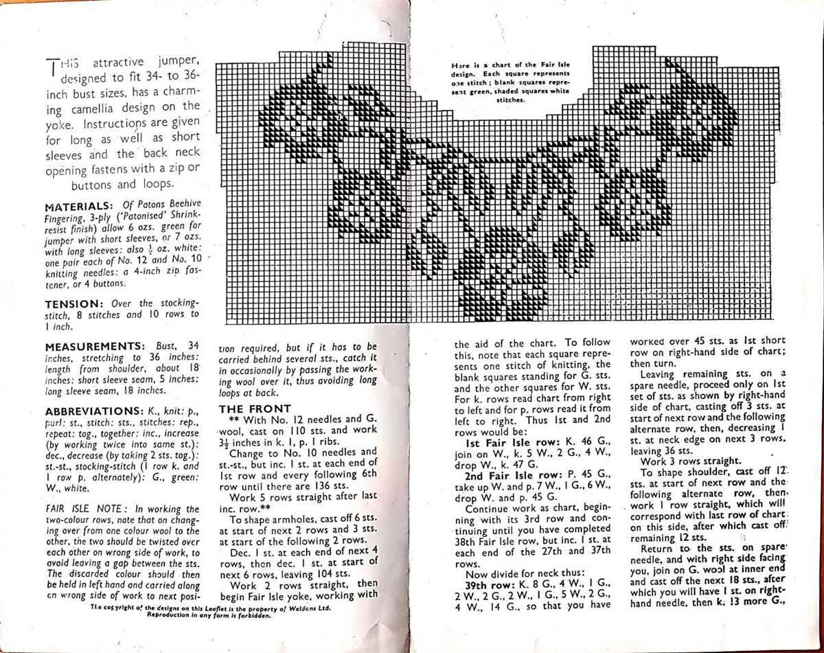 Free vintage knitting patterns to download