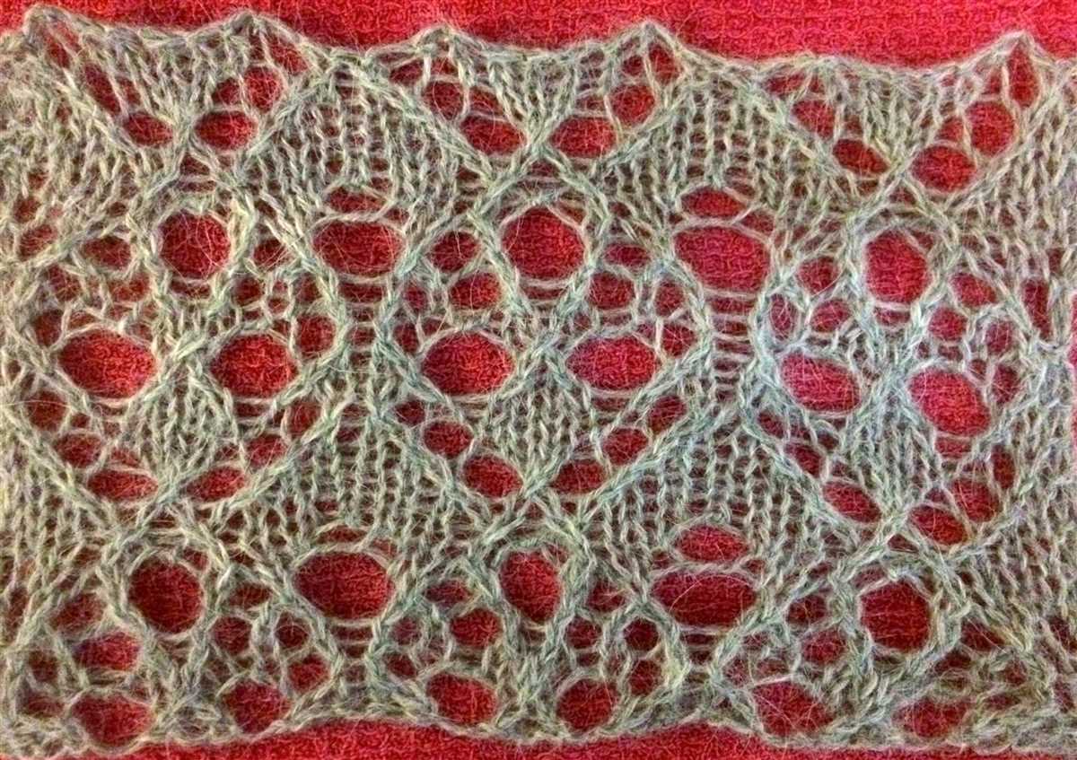 Free beaded lace knitting patterns