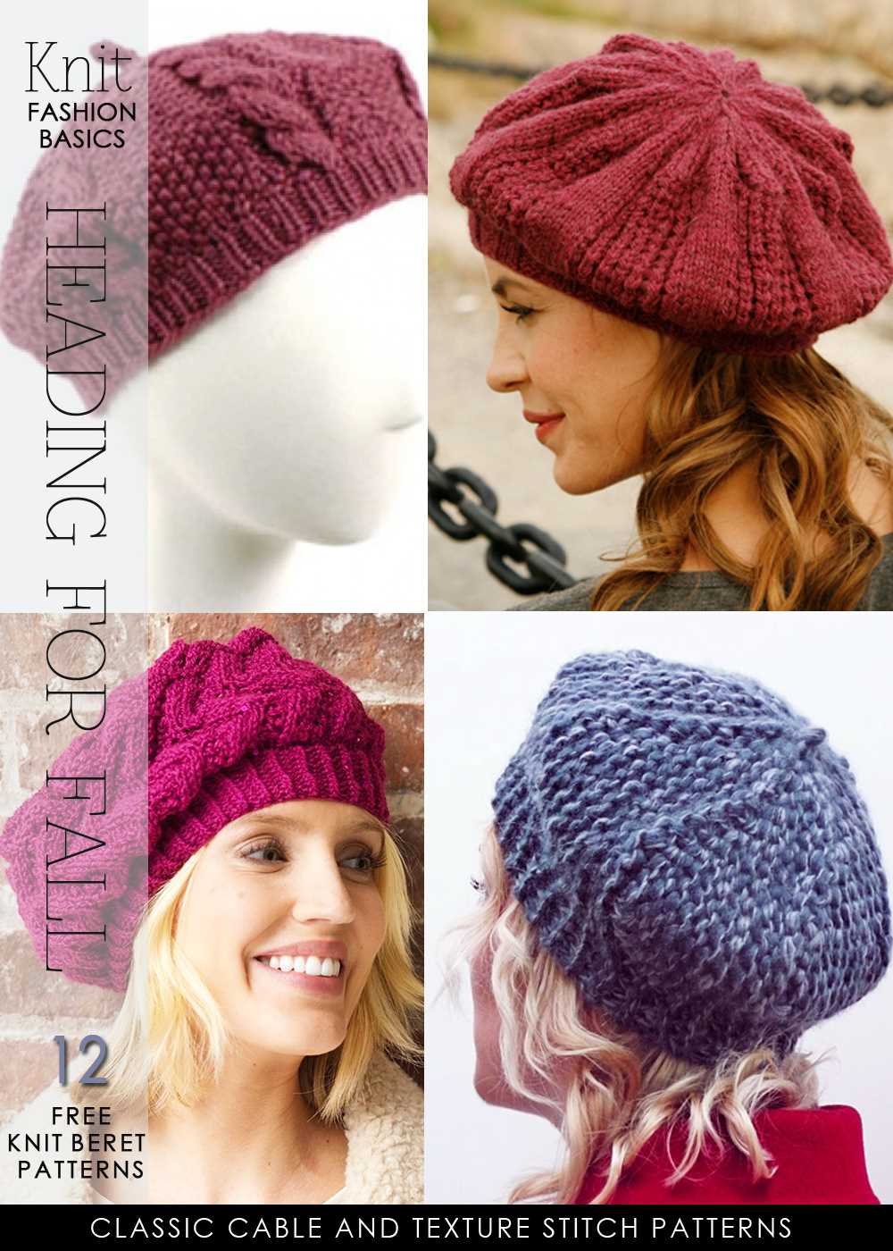 Free beret knit pattern