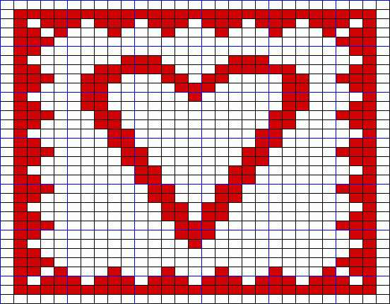 Free charted knitting patterns