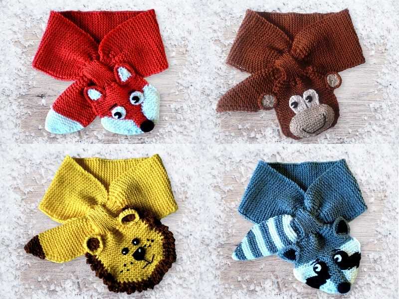 Free childrens knitting patterns with animal motifs