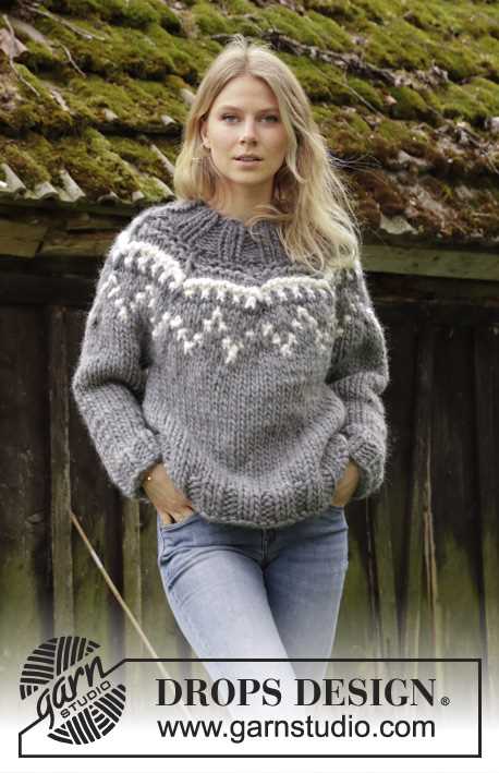 Free chunky knitting patterns ladies jumpers
