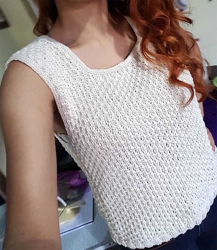Free easy knit patterns for tank top