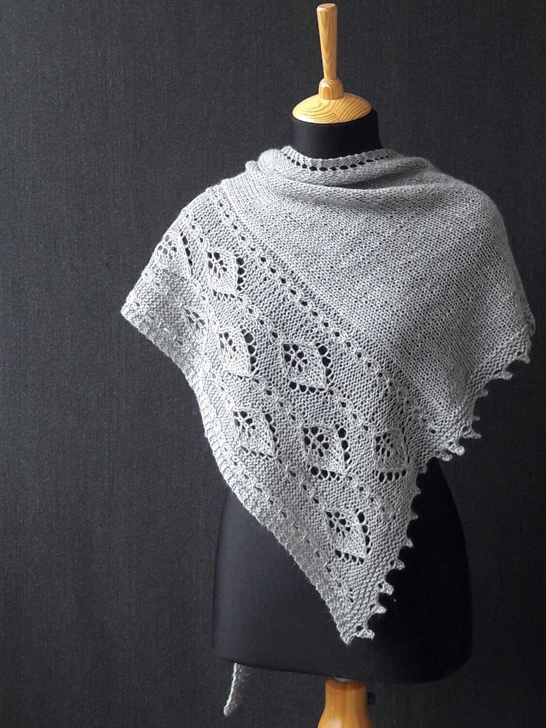 Free easy shawl knitting patterns
