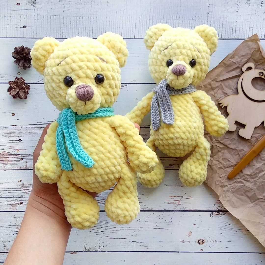Free easy teddy bear knitting pattern
