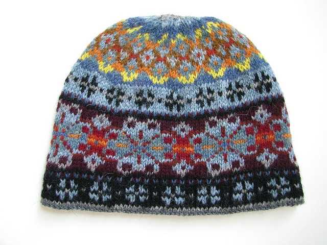 Free fair isle hat knitting patterns