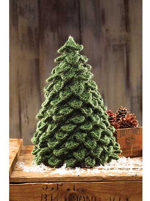 Free knit christmas tree pattern