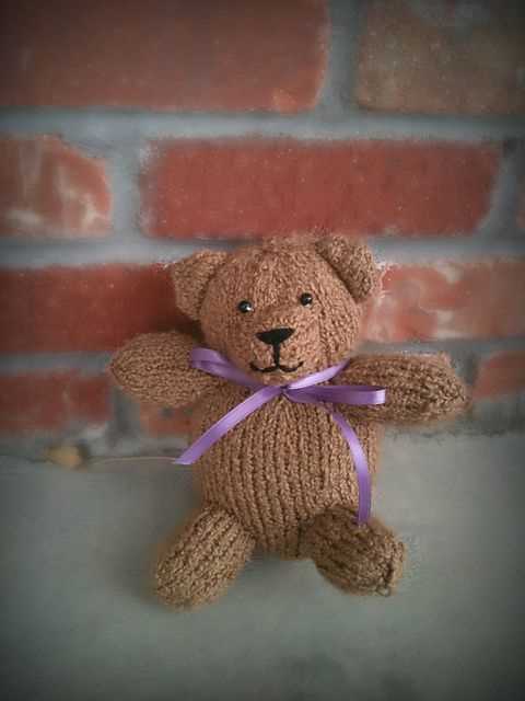 Free knit teddy bear pattern