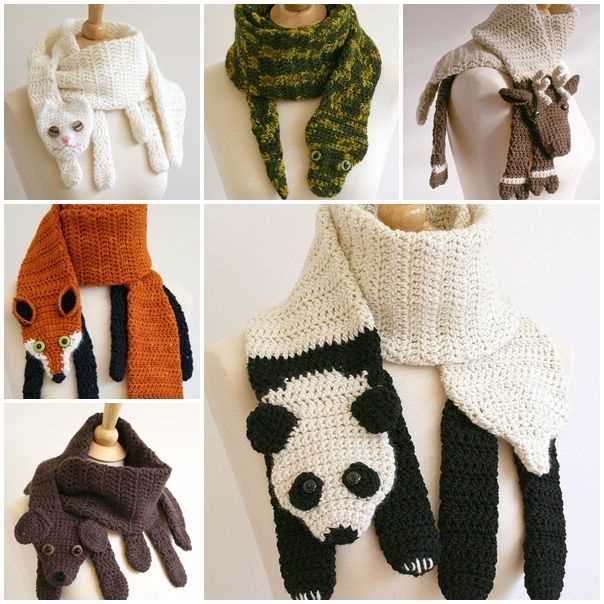 Free knitted animal scarf patterns