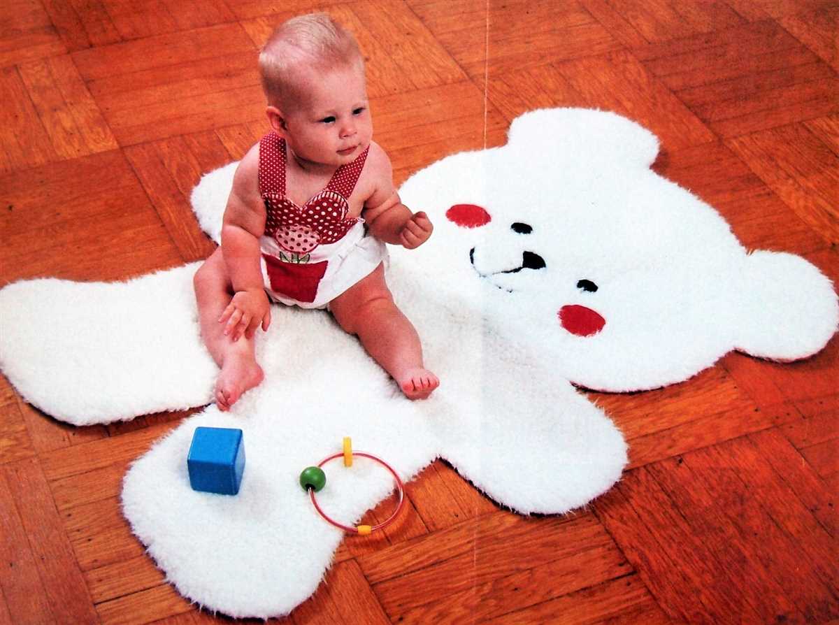 Free knitted bear rug pattern