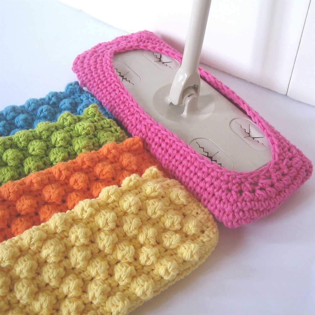 Free knitted swiffer pattern