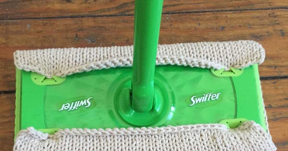 Free knitted swiffer pattern