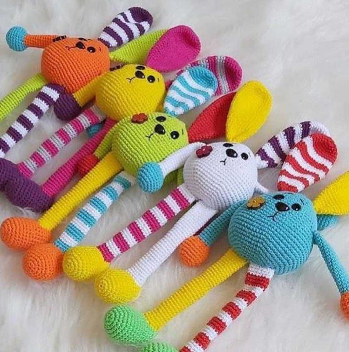 Free knitting and crochet patterns for toys