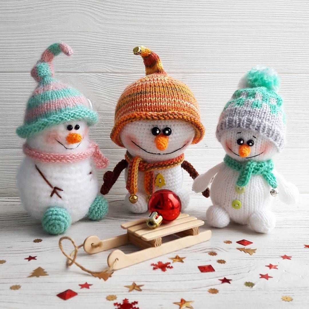Free knitting pattern - christmas novelties