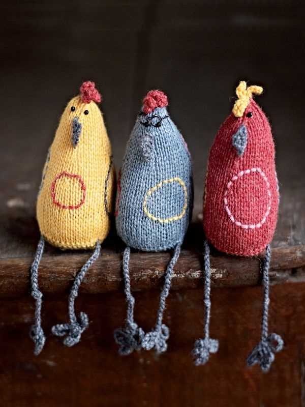 Free knitting pattern easter chick
