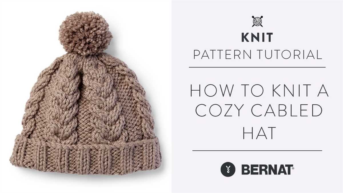 Free knitting pattern for hats on two needles