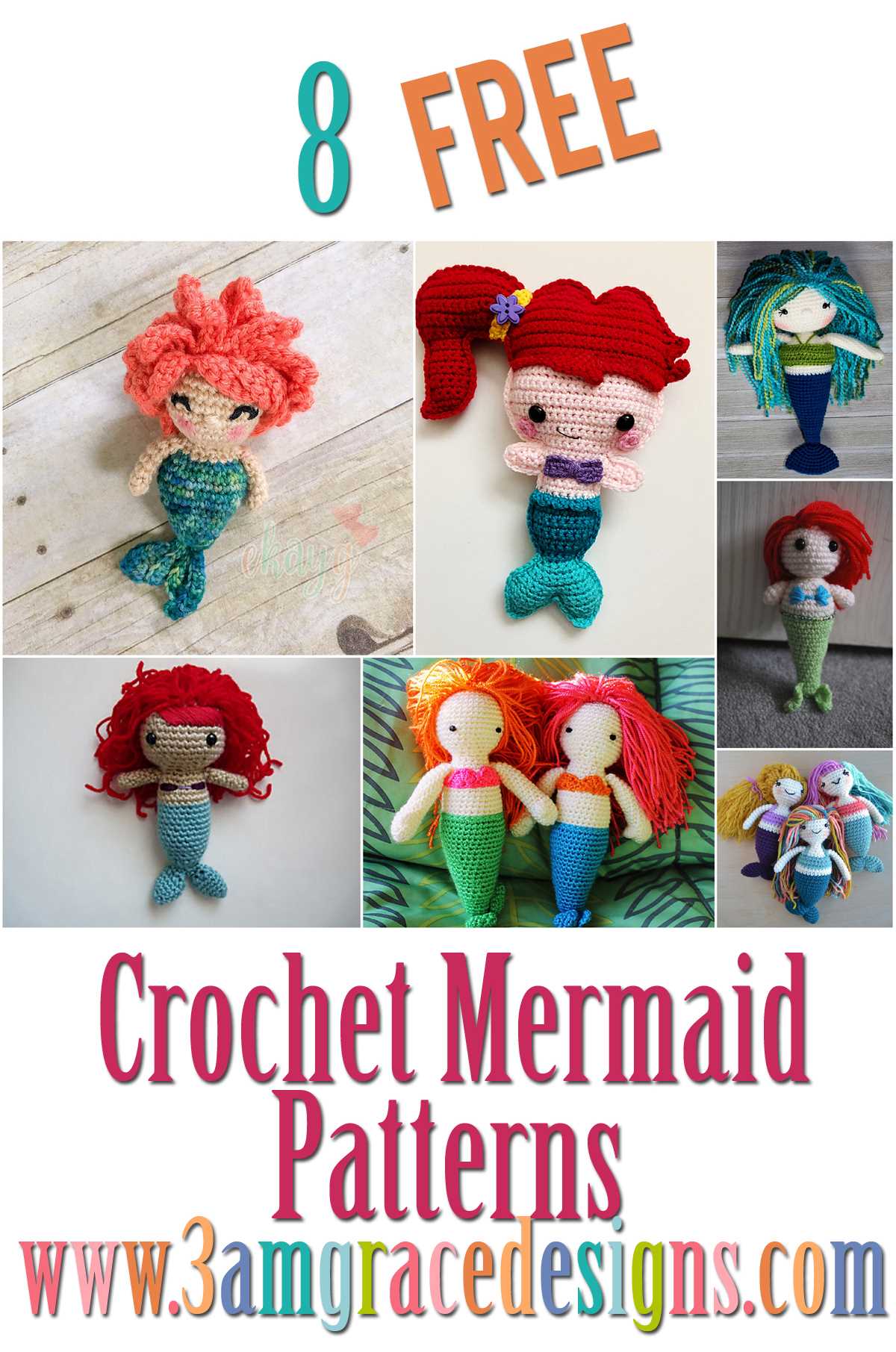 Free knitting pattern mermaid