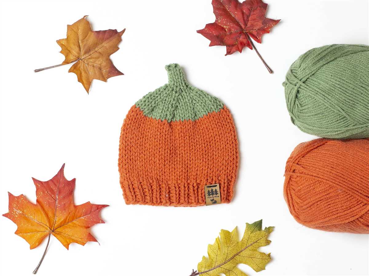 Free knitting pattern pumpkin