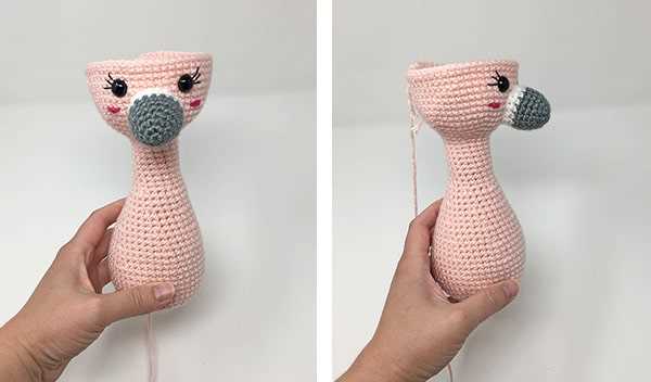 Free knitting patterns flamingo