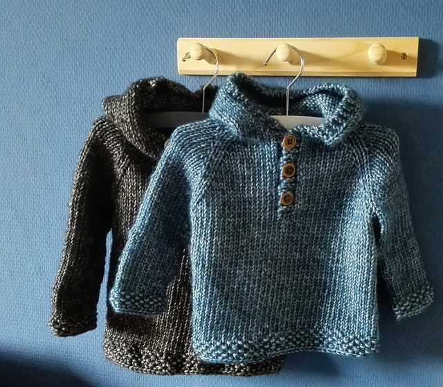 Free knitting patterns for baby boy sweaters