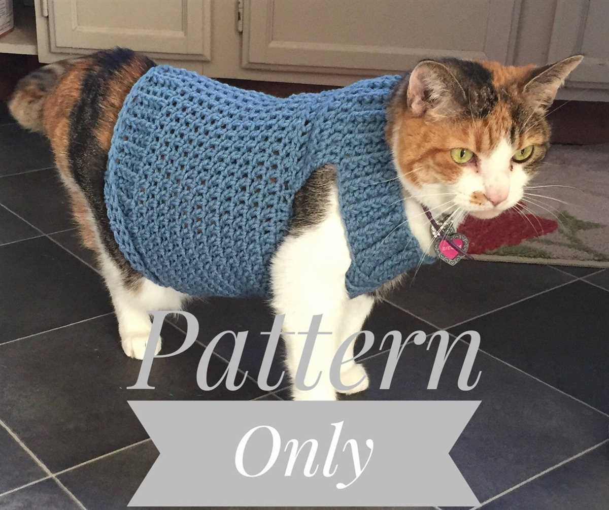 Free knitting patterns for cat coats