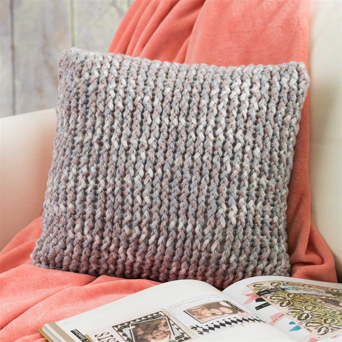 Free knitting patterns for throw pillows