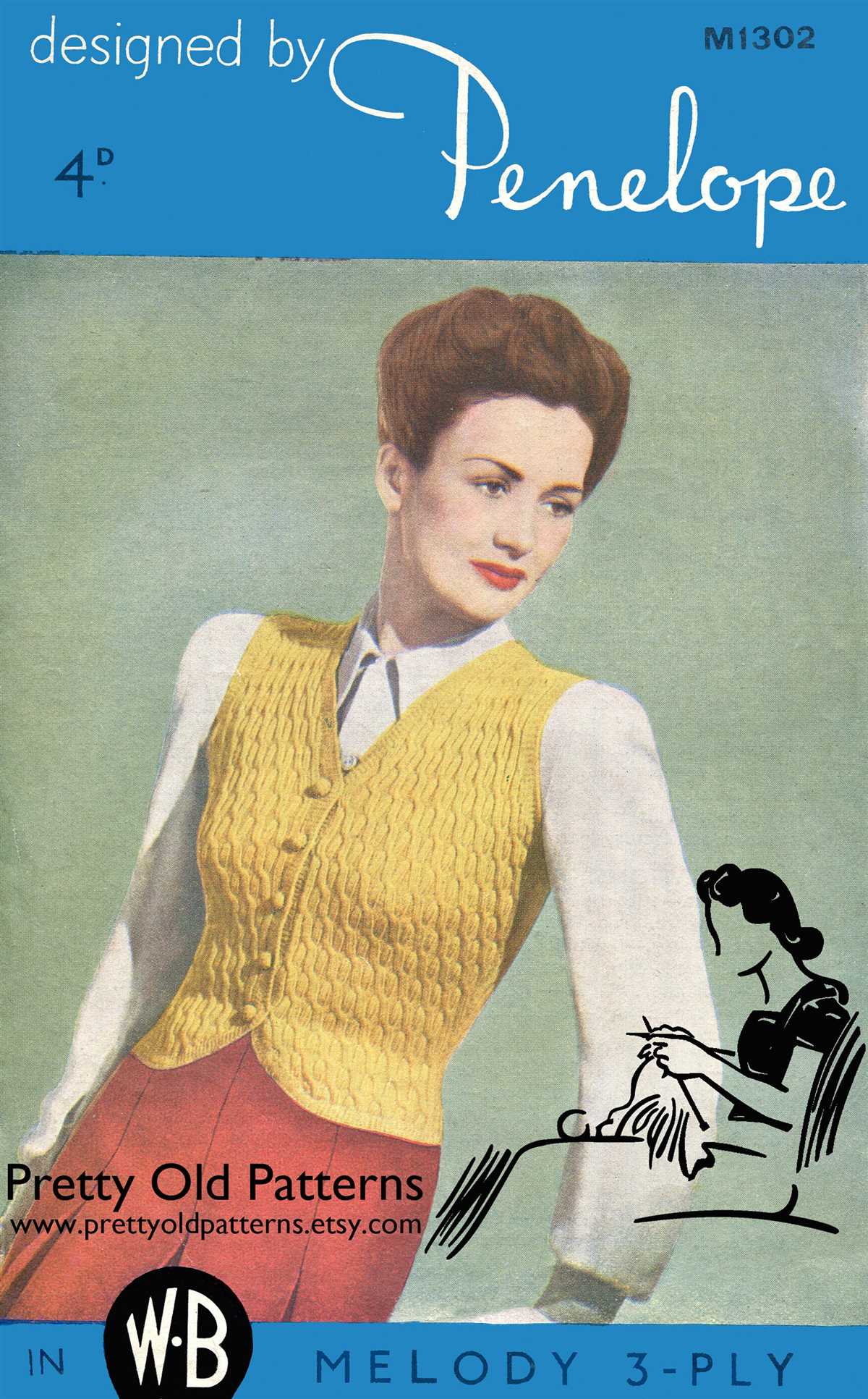 Free knitting patterns for women's waistcoats