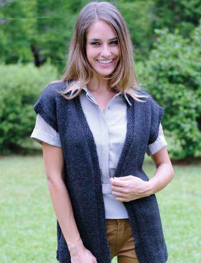 Free knitting patterns for womens vests