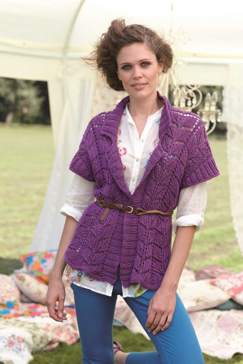 Free knitting patterns for womens vests