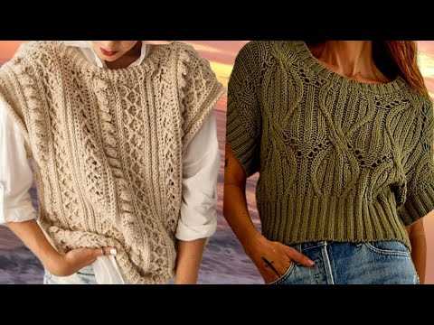 Free knitting patterns for womens vests