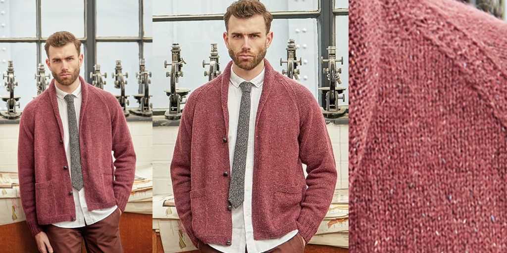 Free knitting patterns mens cardigans