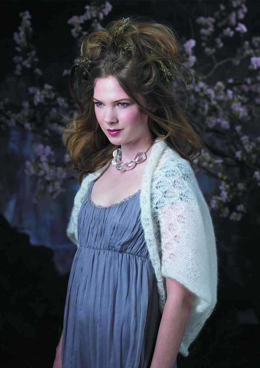 Free lace shrug knitting pattern