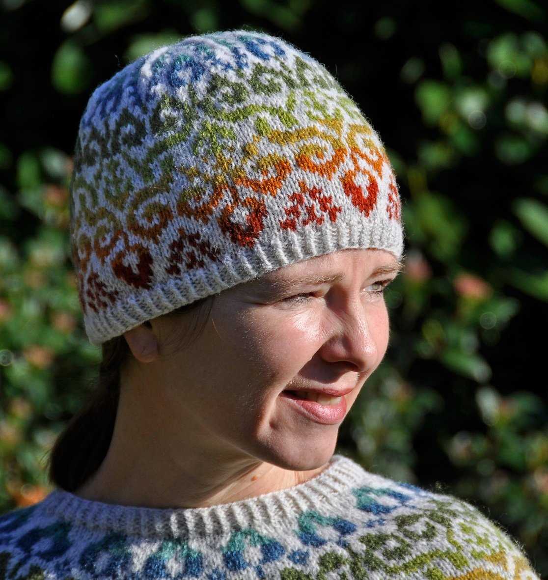 Free ladies beanie knitting pattern