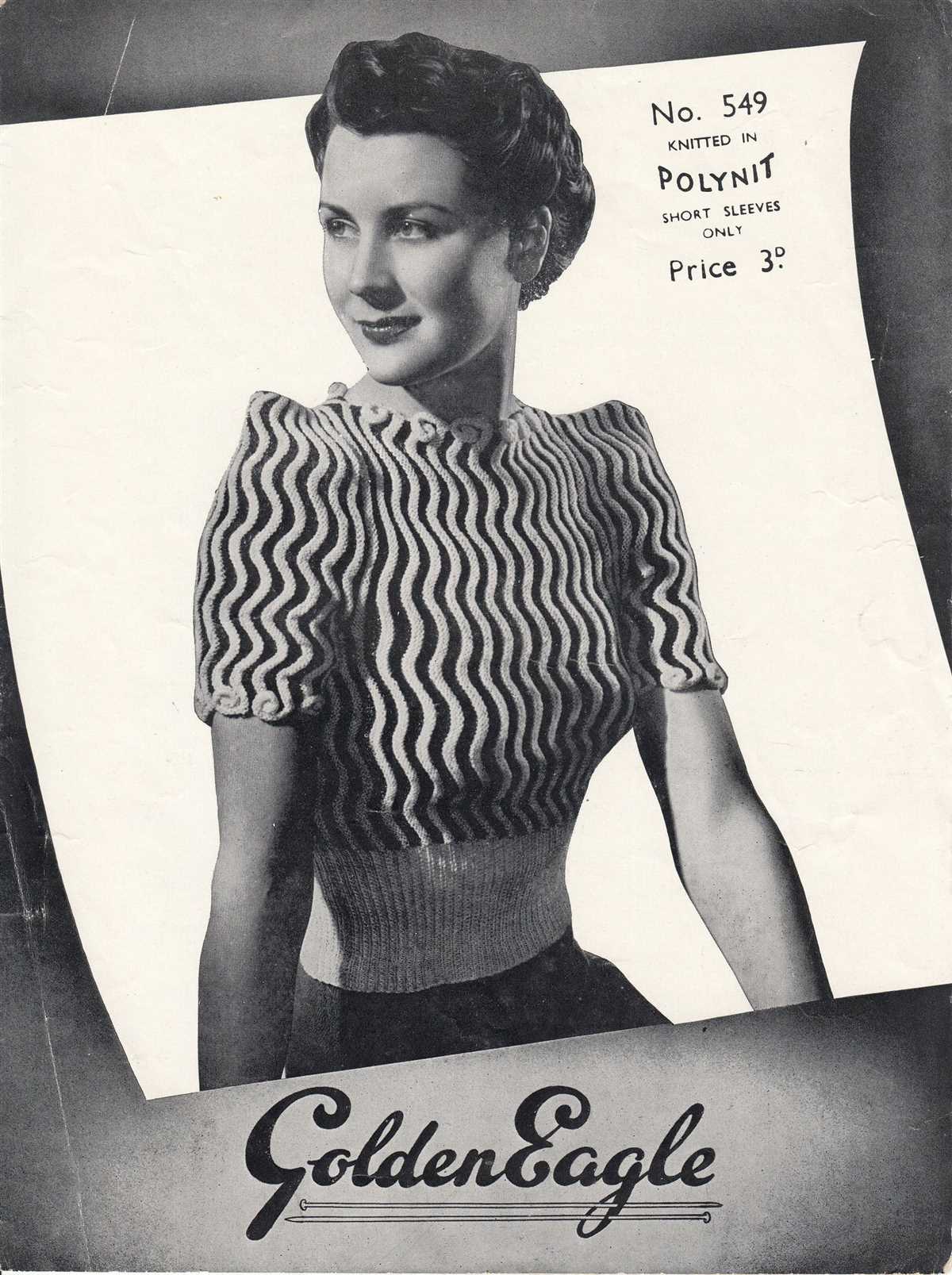 Free ladies sleeveless jumper knitting pattern